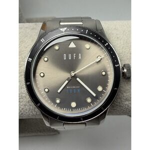 Dufa DF-9035 New Battery Mens Meca Watch 42MM 6.5" Made In Germany